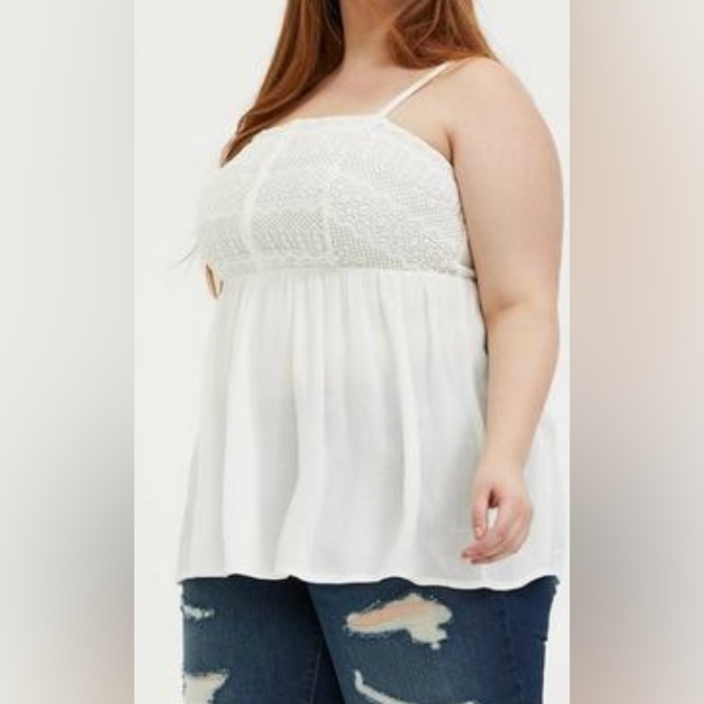TORRID 3 babydoll top